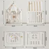 Baby Guard Laufstall-Set Kinderzaun Wohnzimmer Produktbild-Vorschau 9