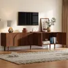 KLAM HOME Lowboard TV-Schrank Walnussholzfarbe 180cm mit Produktbild-Vorschau 5