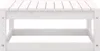 vidaXL Tabouret de jardin avec coussin blanc pin massif Voir les images du produit 11