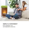 blumfeldt Windflower fontána, 11 W, 750 l/h, LED pás, Náhled obrázku produktu 3