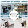 YARDIN 150 x 100 cm Stříška pro zastřešení vchodových Náhled obrázku produktu 5