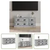The Living Store TV-Schrank Betongrau 100x35,5x45 cm Produktbild-Vorschau 1