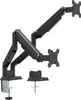 InLine Tischhalterung mit Lifter & USB/Audio, 2 Monitore Produktbild-Vorschau 7
