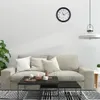 Horloge murale radiocommandée de 30 cm, noire, pour le Voir les images du produit 2
