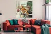 MuchoWow® Poster Eichhörnchen - Fenster - Herbst - Produktbild-Vorschau 2