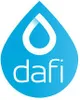 A blue droplet logo with the word 'dafi' inside. Anteprima dell’immagine prodotto