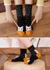 Lustige Socken Damen Bunte Socken aus Baumwolle, Karikatur Produktbild-Vorschau 3
