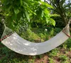 Hängematte aus Canvas-Baumwolle mit Holzblende - 280cm Produktbild-Vorschau 2