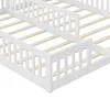 Cama doble de 90 x 200 cm, cama infantil baja con Vista previa de la imagen del producto 14