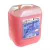 A large pink plastic canister of liquid soap with a label. Produktbild-Vorschau