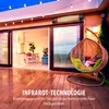 ALPINA Chauffage de terrasse à infrarouge, 2000 W, IP55 Voir les images du produit 16