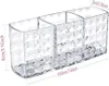 Kosmetik Organizer mit 3 Fächern - Acryl Kristall Produktbild-Vorschau 2