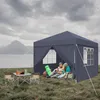 XMTECH Záhradný pavilón Záhradný stan 3x3 m Vodotesný Náhľad obrázku produktu 11