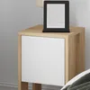 Houseland EMA Nachttisch Saphir Eiche/Weiß Produktbild-Vorschau 9