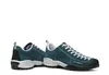 Mojito Lifestyle-Schuhe von Scarpa in Blau mit weißer Schnürung und schwarzer Sohle. Produktbild-Vorschau