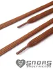 SNORS Schnürsenkel flach - BRAUN - 6mm - 75cm Produktbild-Vorschau 2