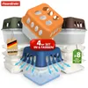 A product shot of dehumidifiers with packaging and marketing text. Náhled obrázku produktu