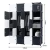 YZNAHRE Kleiderschrank 145 cm Breit Garderobenschrank Produktbild-Vorschau 2