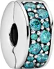 Pandora 791817MCZ Charm Clip Petrolfarben Sterling Silber Produktbild-Vorschau 7