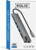 Rolio USB C Hub, 8 in 1 Hub, HDMI 4K, USB-C Ladefunktion, Produktbild-Vorschau 8