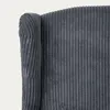 HOMLA FOSSBY FASO Kordsessel grau 86x85x108 cm Produktbild-Vorschau 5