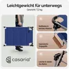 CASARIA® Sonnenliege Bari klappbar Wetterfest mit Dach Produktbild-Vorschau 8