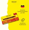ONLINE® 17307/12 Tintenpatronen für Füller rot 5 St. Anteprima dell’immagine prodotto 6