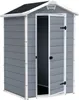 KETER Manor Záhradný Domček 4X3 129 X 196 X 103 cm Šedý Náhľad obrázku produktu 1