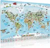 Kinder Weltkarte XXL Poster - Deutsch Produktbild-Vorschau 5