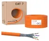 Cat.7 Netzwerkkabel Verlegekabel 1000 MHz S/FTP 100 m Produktbild-Vorschau 1