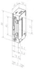 Assa Abloy 118E--------A71, Fail-secure, Kovová, Kov, Náhľad obrázku produktu 4