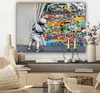 Wanddeko 80x60 cm - Banksy - Junge - Ilussie - Produktbild-Vorschau 7