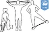 Umbro Figura 8 Tubo di resistenza Yoga Attrezzatura per Anteprima dell’immagine prodotto 4