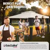 TecTake 403261, Schwarz, Polyester, Stahl Produktbild-Vorschau 6