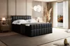 ALTDECOR Boxspringbett mit Fußteil, 2 Matratzen und Topper Produktbild-Vorschau 4