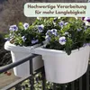 Blumenkasten Balkon Beidseitiger Balkonkasten mit Halterung Produktbild-Vorschau 6