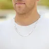 JEWLIX Silberkette Figarokette 925er Silber 8mm + gratis Produktbild-Vorschau 3