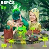 Rennbahn Dinosaurier Auto Rennbahn Rennstrecke Dino Park Produktbild-Vorschau 9