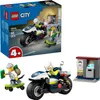 LEGO® City 60455 Verfolgungsjagd mit dem Polizeimotorrad Produktbild-Vorschau 1