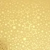 Geschenkpapier goldene Sterne 70cm x 2m Rolle Gold metallic Produktbild-Vorschau 2