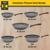 Karl Krüger 1024NE Aluminium-Pfanne Nevada 24 cm, flach Produktbild-Vorschau 7