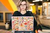 MuchoWow® Laptop Aufkleber Sticker Cover Tee - Tiere - Produktbild-Vorschau 5