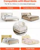 VEVOR Protezione per letto in 3 pezzi, protezione per letto Anteprima dell’immagine prodotto 5