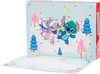 An advent calendar with Stitch and Angel characters ice skating. Produktbild-Vorschau