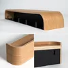 Wandgarderobe aus Holz | Modernes Design mit verdeckten Produktbild-Vorschau 3