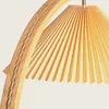 Orange Stehleuchte Luanda aus Holz, H: 146.5 cm, B: 66 cm, Produktbild-Vorschau 5