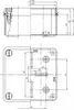 Pawbol | Scatola Di Installazione S-Box 116C - Nera - IP55 Anteprima dell’immagine prodotto 6