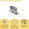 Avoltik 4er Alu Aufständerung Vario Konsole Halter drehbar Produktbild-Vorschau 6