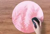 MuchoWow® Mauspad Mousepad Pflanzen - Blätter - Rosa 50x50 Produktbild-Vorschau 3