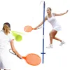 COSTWAY Set di tetherball regolabile in altezza a 3 Anteprima dell’immagine prodotto 1